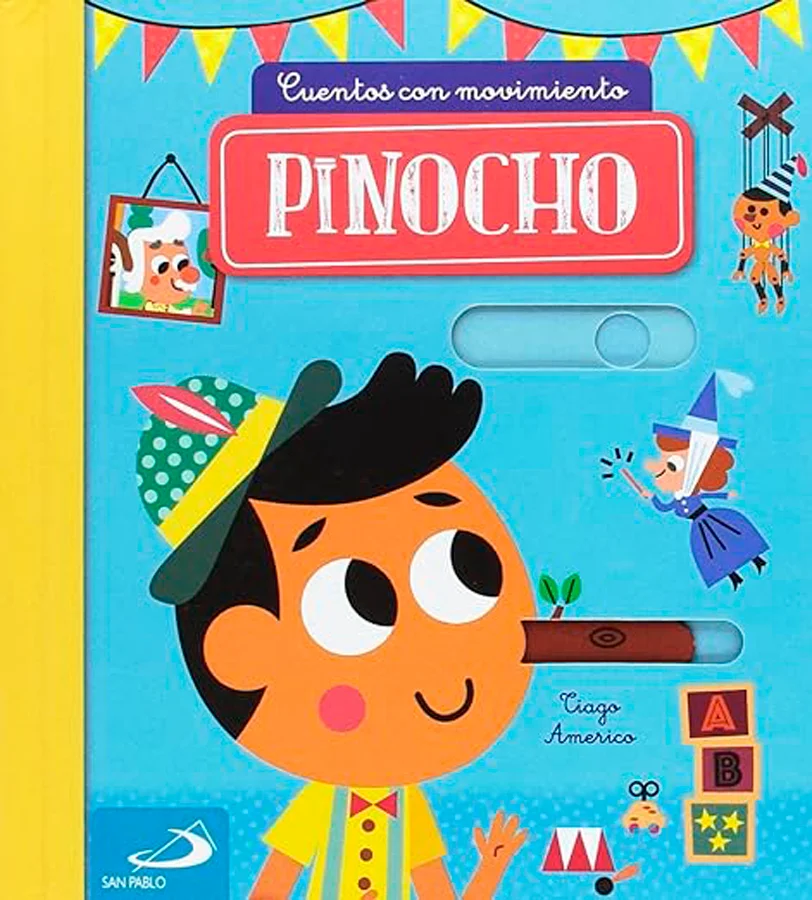 El maravilloso cuento clásico de Pinocho narrado con un lenguaje sencillo y coloridas ilustraciones. Gracias al movimiento de las pestañas y de la...