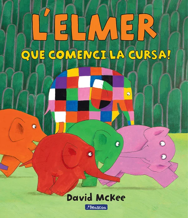 A la cursa dels elefants, arribar el primer no és el més important. Això l'Elmer ho sap prou bé. L'Elmer, l'elefant de colors, és un clàssic infan...