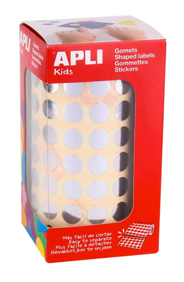 Gomets rodons petits 10,5mm rotlle plata