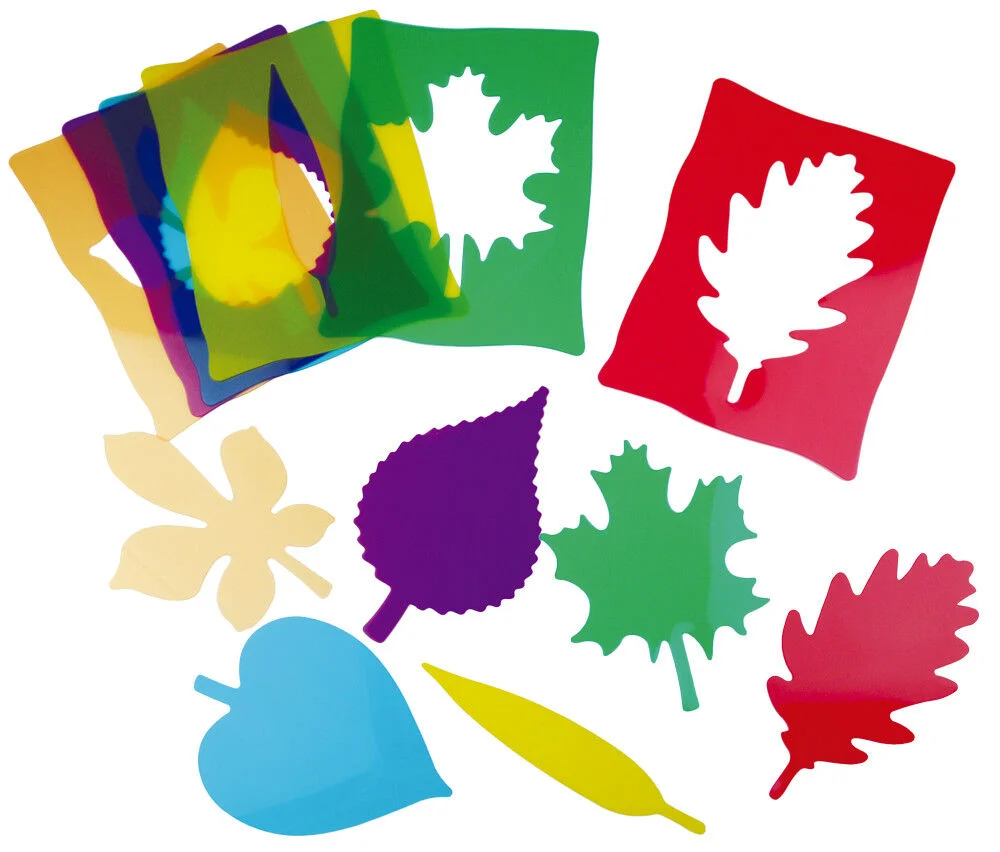 Joc didàctic Siluetes de fulles Montessori Henbea