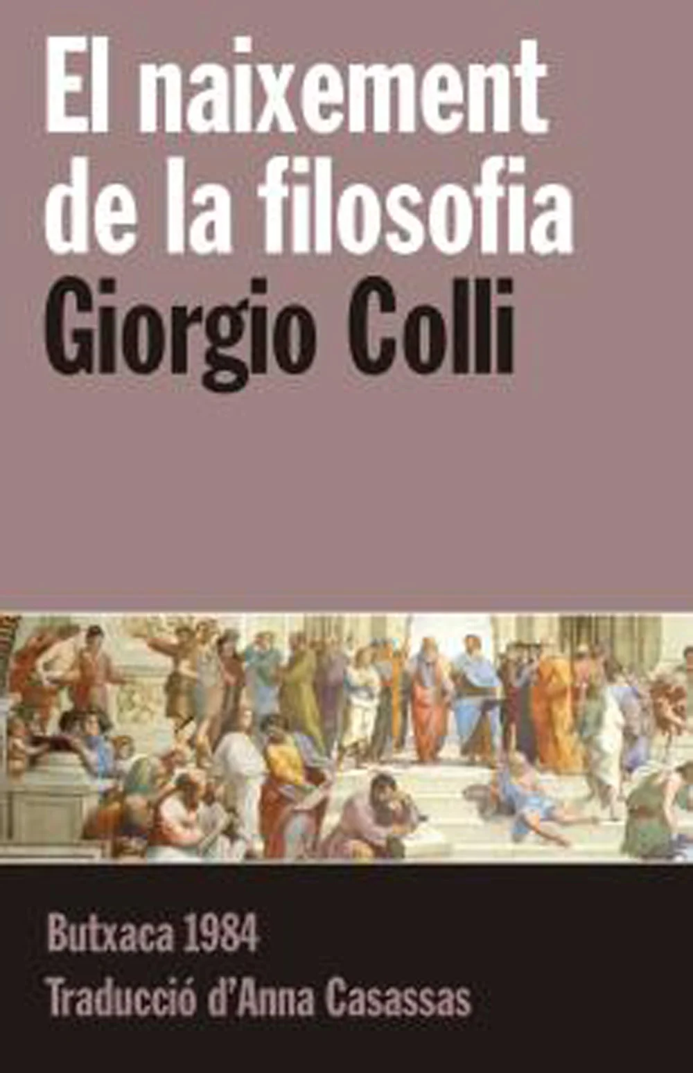 Les arrels més antigues del que serà la base del pensament occidental fins als nostres dies estan explicades per Giorgio Colli en aquest bellíssim...