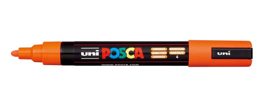 Retolador Posca PC-5M 1,8-2,5mm taronja Retolador Posca PC-5M 1,8-2,5mm taronja