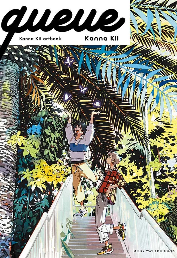 Presentado en tapa dura con sobrecubierta, este libro recopila las mejores ilustraciones de Kanna Kii, autora de éxitos como Un extraño a la orill...