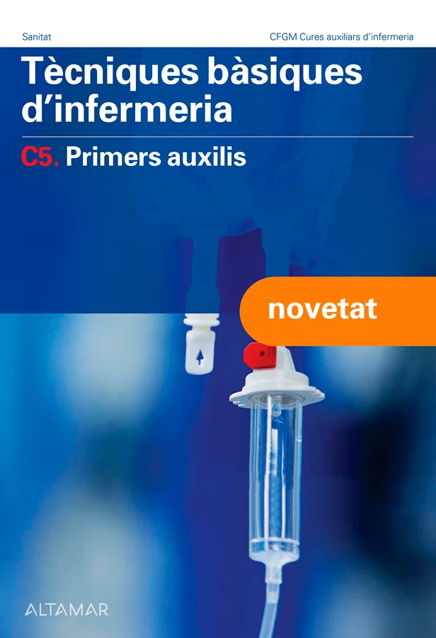 Primers auxilis<ol><li>Avaluació de l’estat de la víctima i primeres actuacions</li><li>Aplicació de tècniques de suport vital bàsic i desfibril·l...