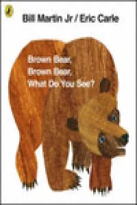 A classic picture book by Eric Carle and Bill Martin, Jr -<i> Brown Bear, Brown Bear, What Do You See?</i><br><br>Exuberantly coloured artwork and...