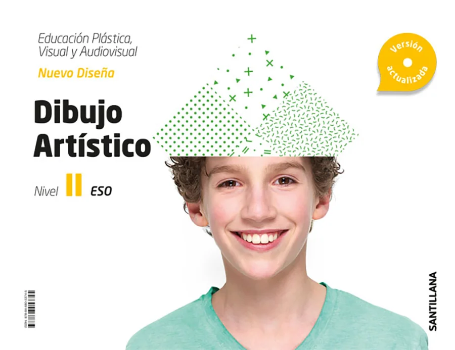 Llibre de text de Niv Ii Cuad Dibujo Artistico Diseña Ed20 recomanat per l’assignatura de Visual i Plàstica per al curs de 2n ESO amb una edat de ...