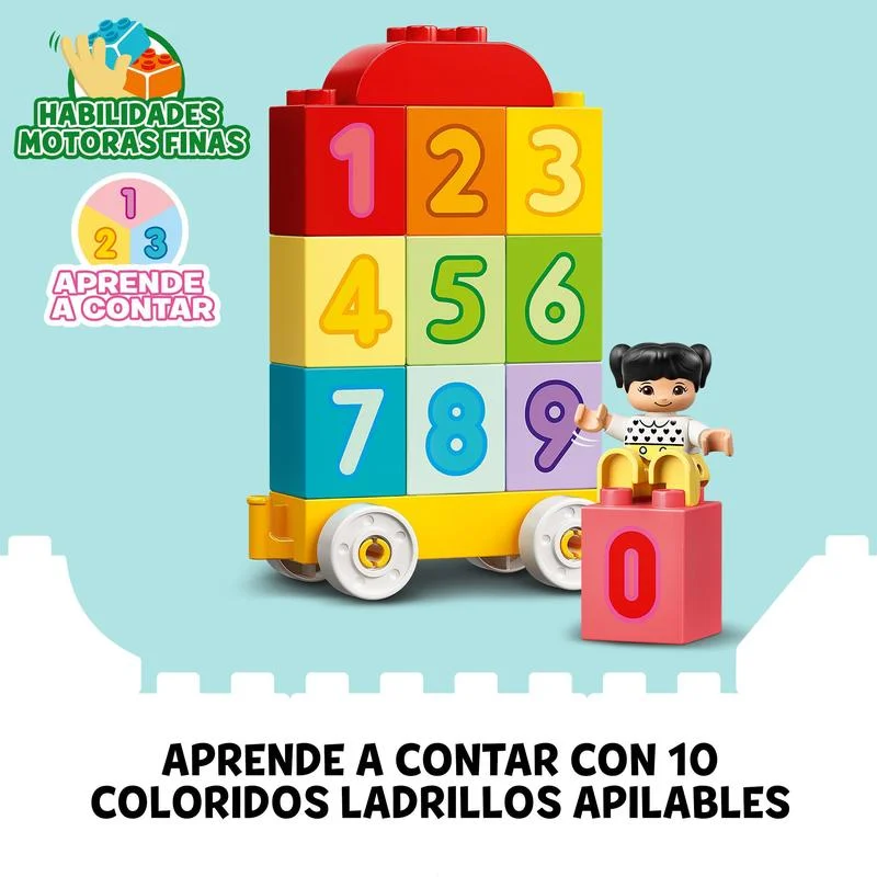 LEGO® Duplo Creative Play Tren dels Números: Aprèn a Comptar 10954