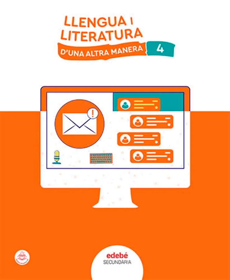 Els llibres de Llengua Catalana i LLiteratura del projecte #DunaAltraManera inclouen tots els continguts curriculars de l'àrea en el bloc de Saber...