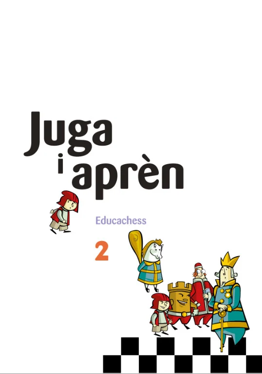 La part sobre escacs repassa els continguts del primer llibre.<br><br>S’explica de forma senzilla el valor de les peces, els tipus de jugades (ata...