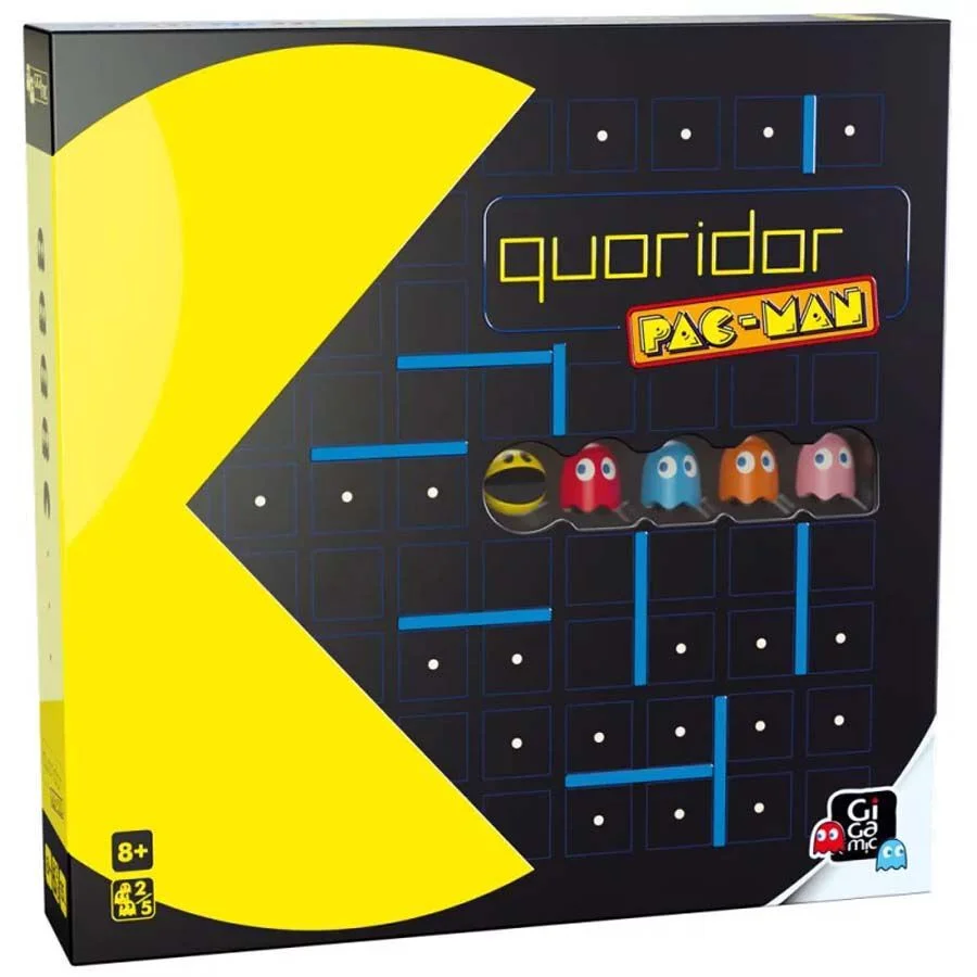 Quoridor Pac-Man és una vibrant edició del clàssic joc d'estratègia abstracta que es fusiona amb l'icònic món arcade de Pac-Man. Dissenyat per Mir...
