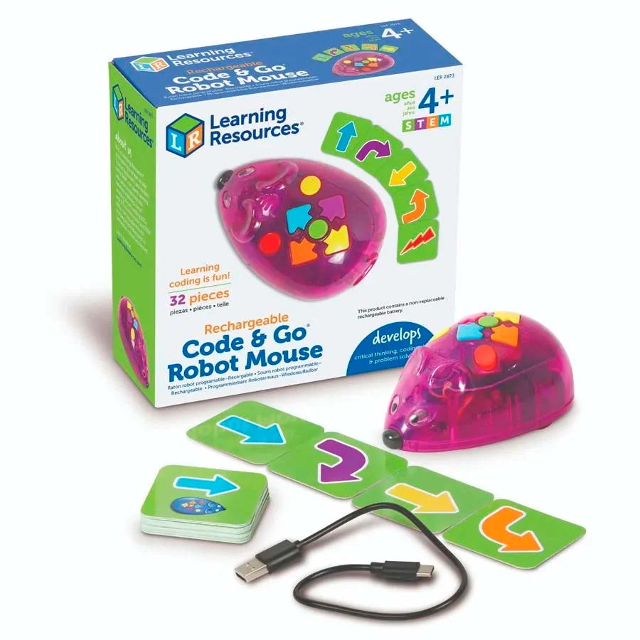 <p><strong>Code & Go® Robot Mouse recarregable</strong><br><br>Code & Go® Robot Mouse ofereix als més petits una forma divertida i pràctica d'apre...