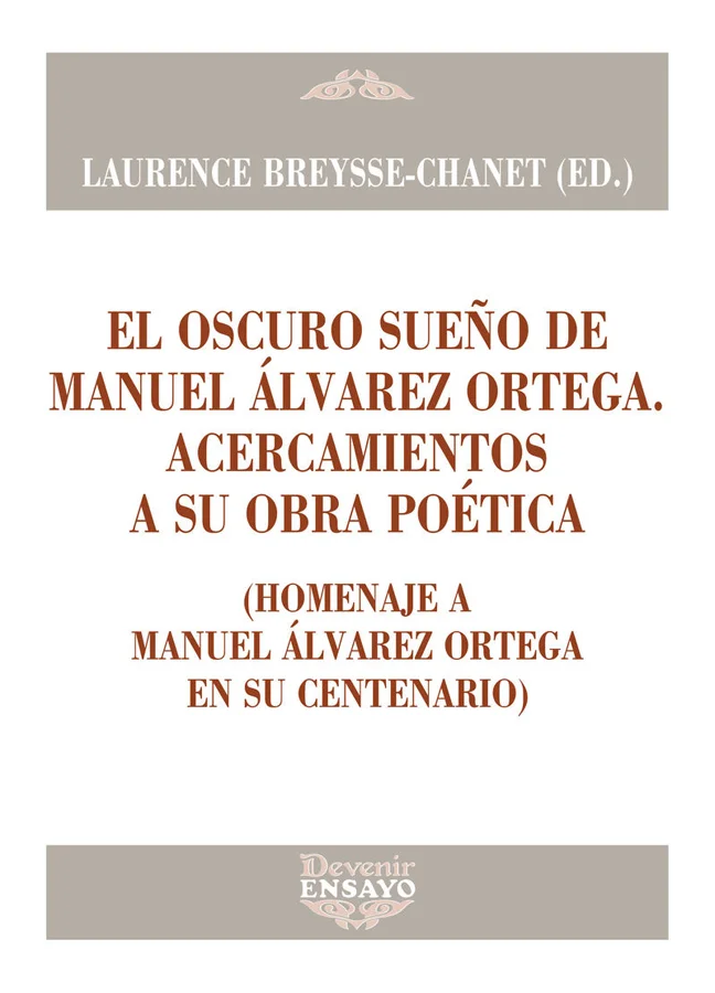 El oscuro sueño de Manuel Álvarez Ortega se manifiesta y fluye desde la experiencia creativa y coral de la voz. Y con esa misma realidad y presenc...