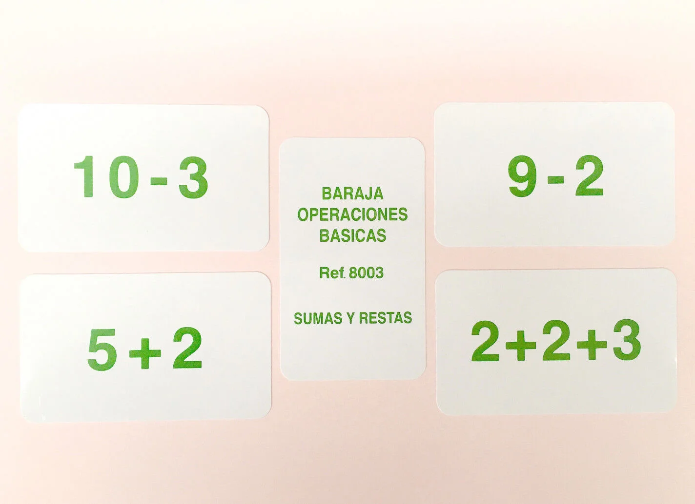 Cartes de sumes i restes Nardil