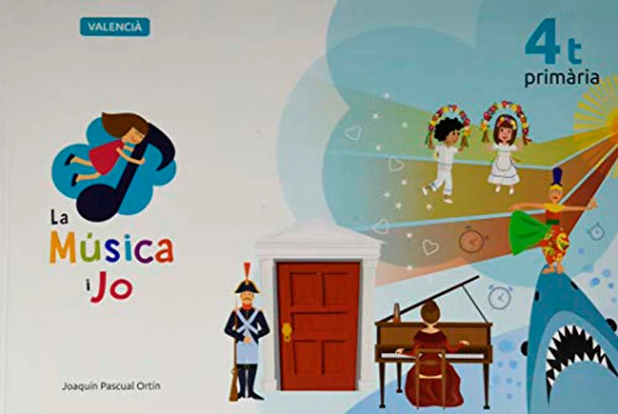 Libro de texto de La Musica I Jo 4T Primaria (Vlc) recomendado para la asignatura de Música y para el curso de 4º Primaria con una edad 9 a 10 año...