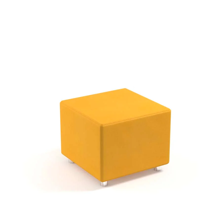 Sofà puf Cube ocre