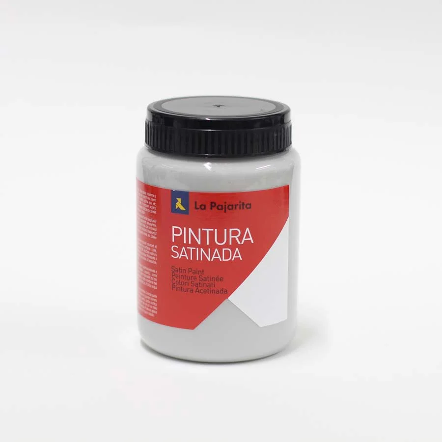 Pintura satinada La Pajarita L-40 375ml gris
