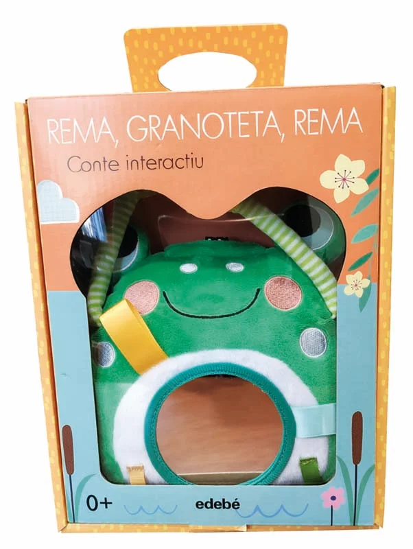 Tres llibres de roba de cotó amb molts elements per interactuar. El text són frases simples i rimades a manera de cançó, perquè l’adult les pugui ...