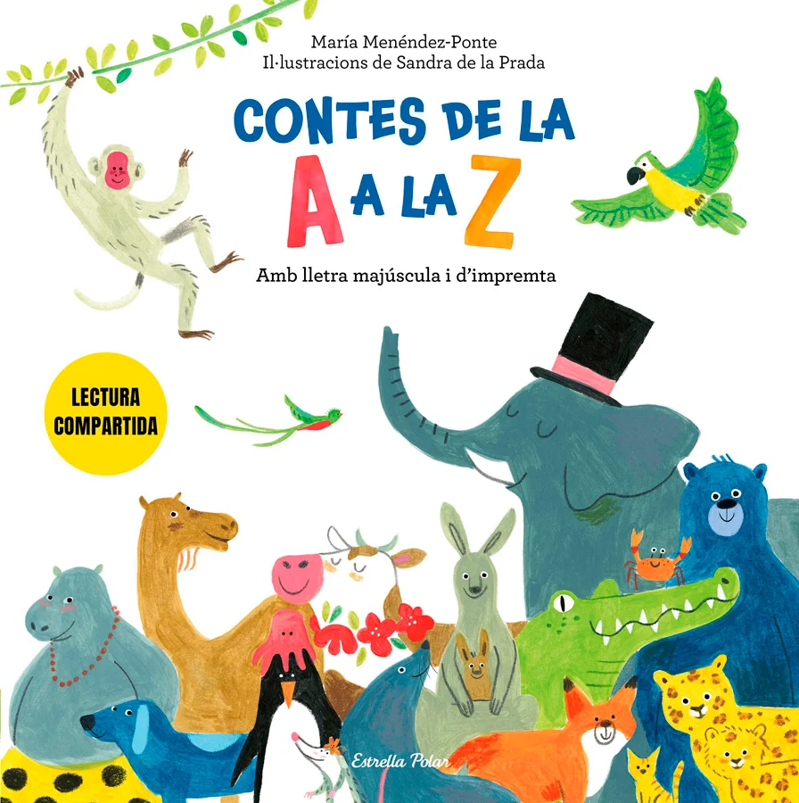 <p><strong>L'abecedari en 27 contes breus per llegir en veu alta... i aprendre una lletra amb cada animal!</strong></p><p>Una història amb un anim...