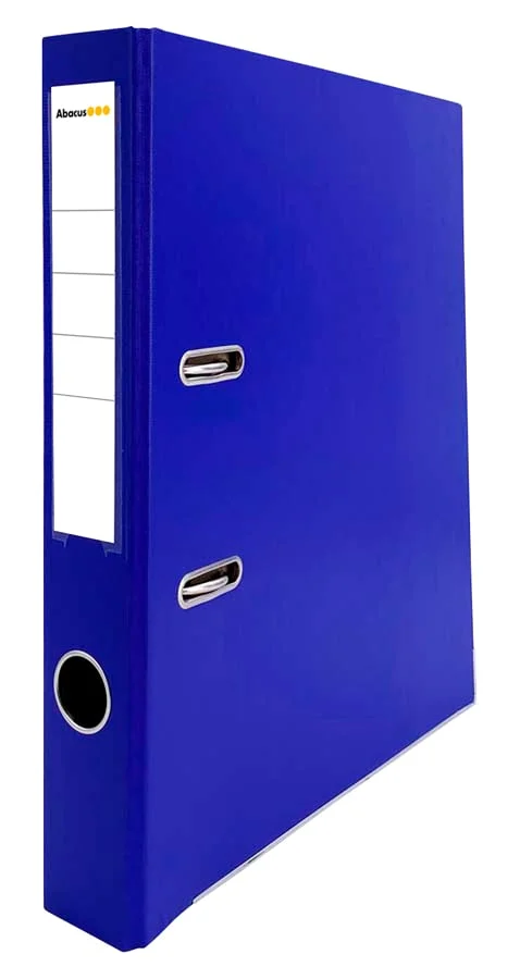 Arxivador palanca Abacus A4 llom estret blau Arxivador palanca Abacus A4 llom estret blau