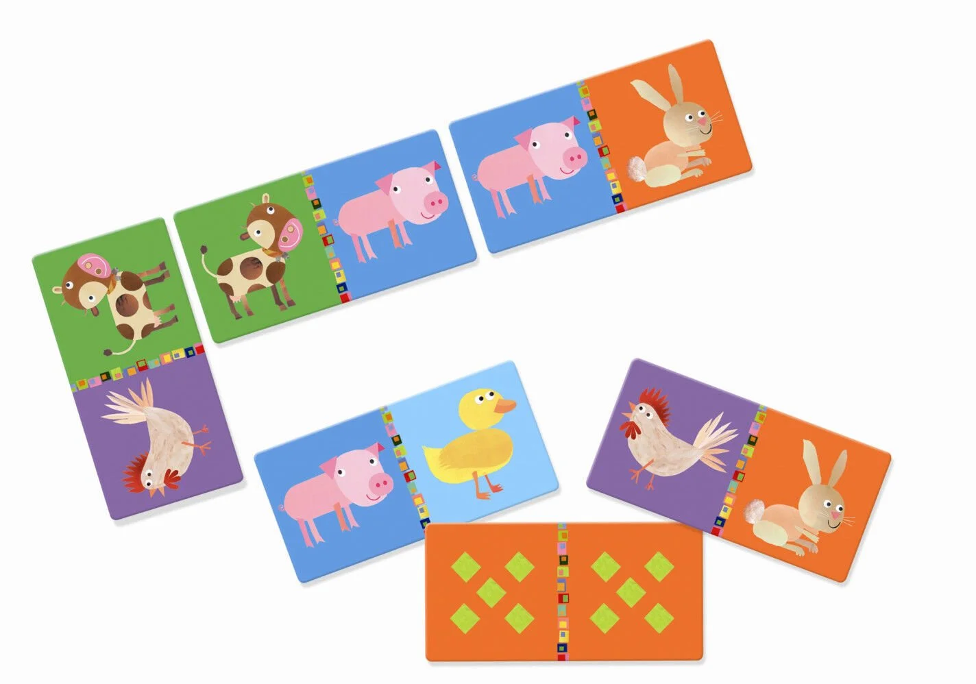Dòmino animals granja