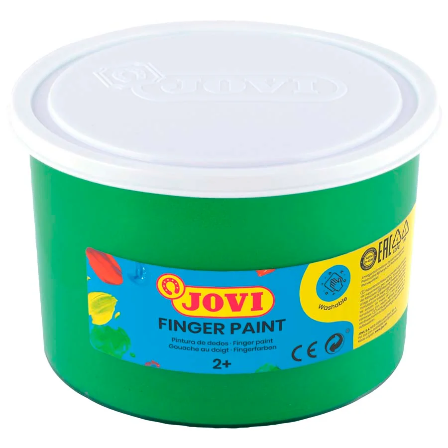 Pintura de dits Jovi 500ml verd Pintura de dits Jovi 500ml verd