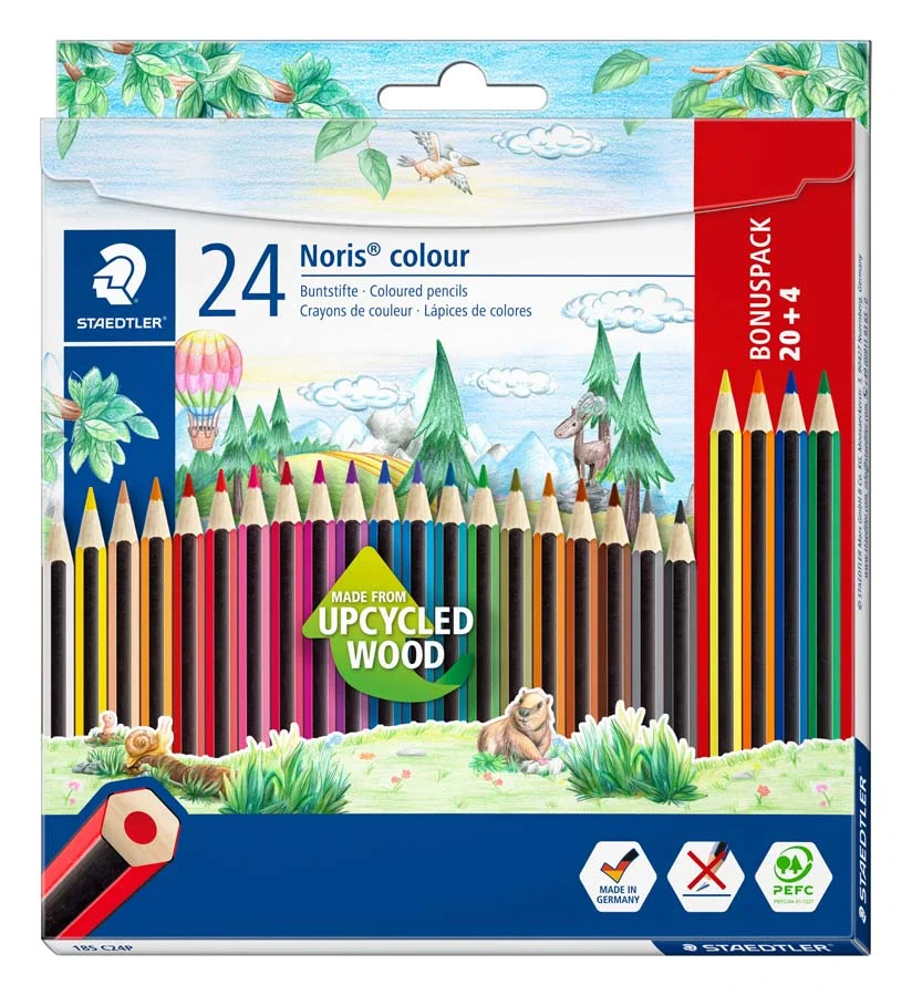 Llapis Staedtler Noris Colour 20+4 colors
