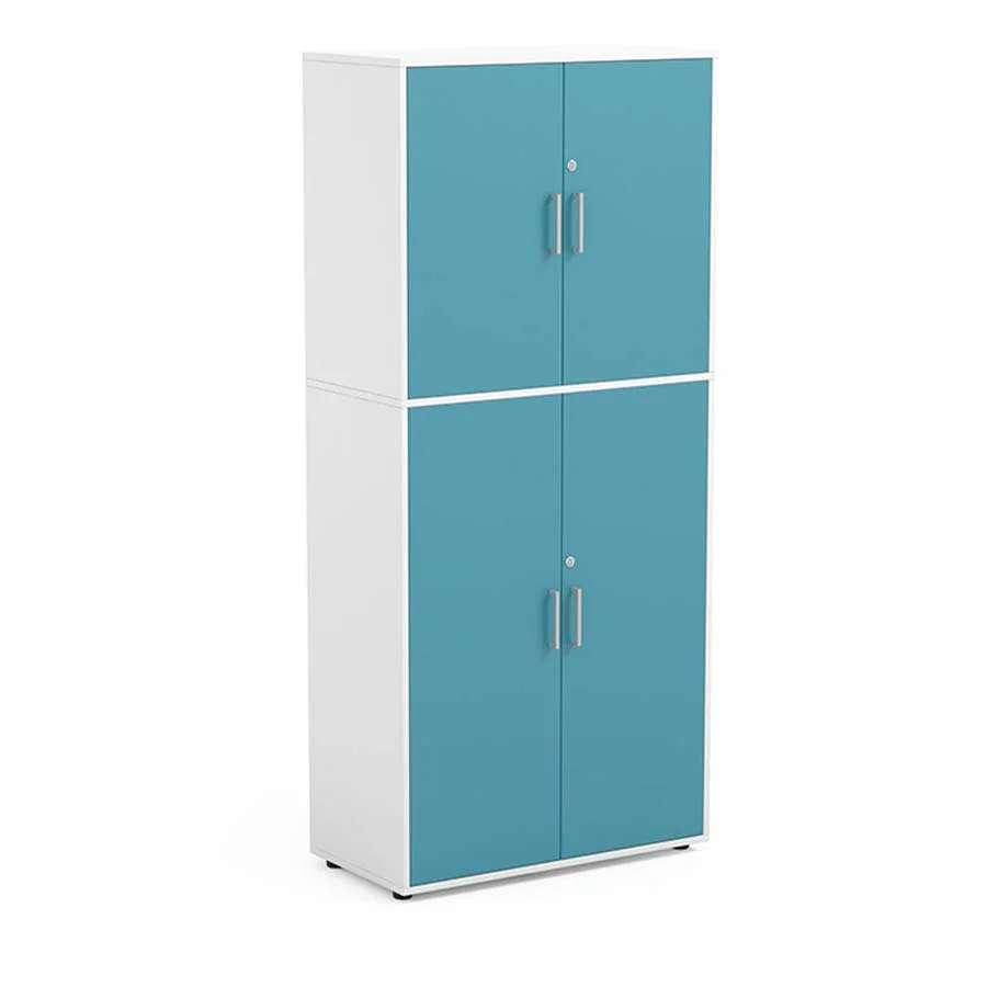 Armari 5 espais 4 portes blau navy 200cm Armari 5 espais 4 portes blau navy 200cm