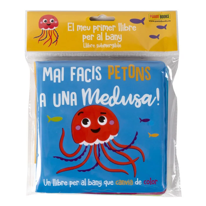Un llibre per al bany que canvia de color!<br><br>Mulla aquest llibre i veuràs com la MEDUSA CANVIA DE COLOR a cada pàgina!<br><br>Una manera entr...