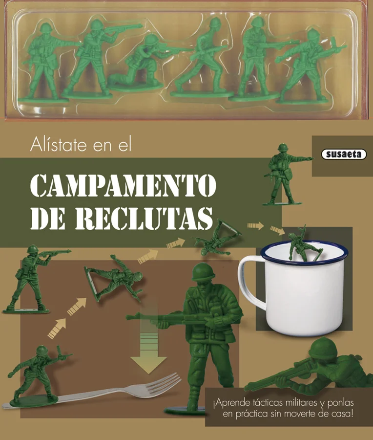 ¡Ponte el uniforme de recluta y prepárate para empezar el entrenamiento! Podrás recrear con los soldados de plástico varios ejercicios y completar...