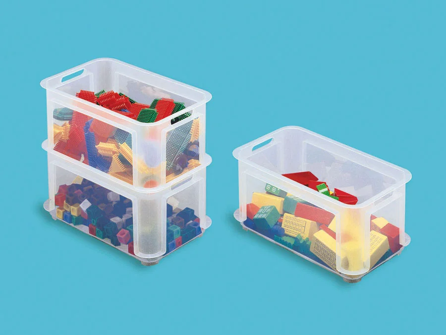 Cubeta transparent petita