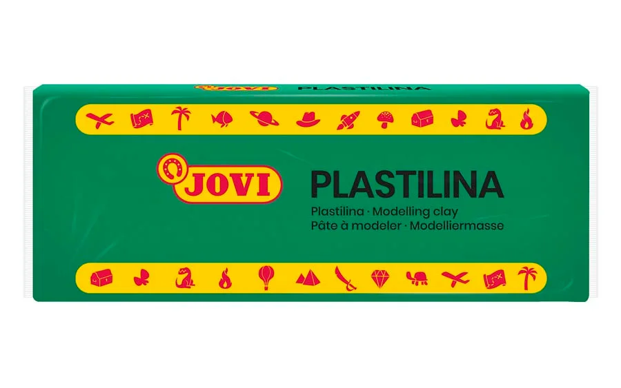 Plastilina Jovi 150g verd clar Plastilina Jovi 150g verd clar