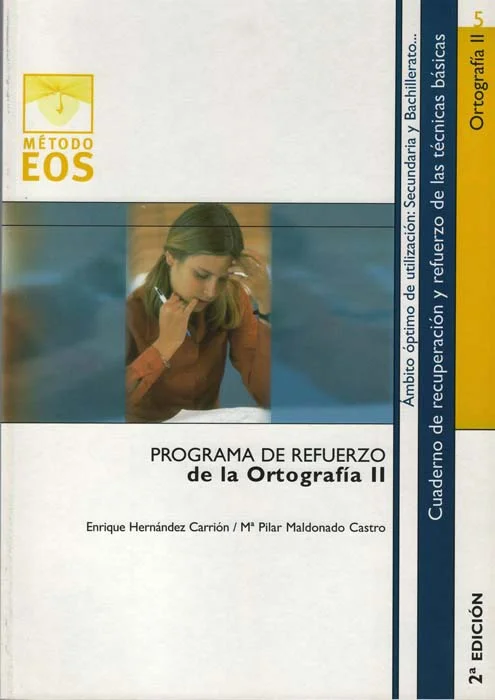 Ámbito de Utilización: Secundaria.     A partir de Primaria, o después de realizar el Ortografía I, se puede continuar un trabajo de la eliminació...