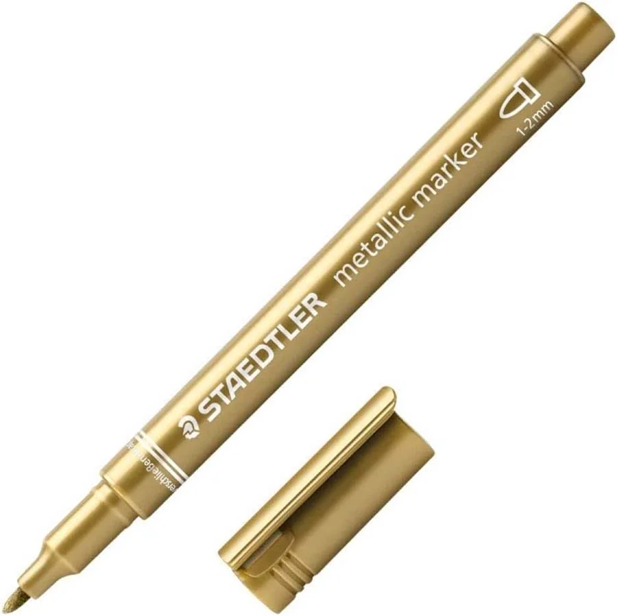 Retolador permanent Staedtler Metallic Pen or