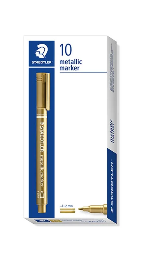 Retolador permanent Staedtler Metallic Pen or