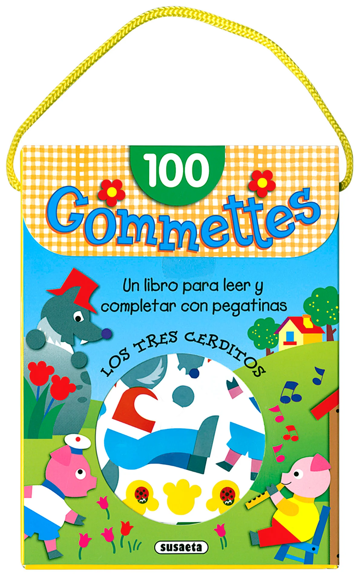 Lleva a todas partes tus cuentos preferidos y ve completando cada página con las pegatinas que encontrarás en el interior.