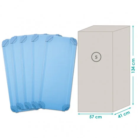 Llit muntat sense llençol 131x55x11cm 5u
