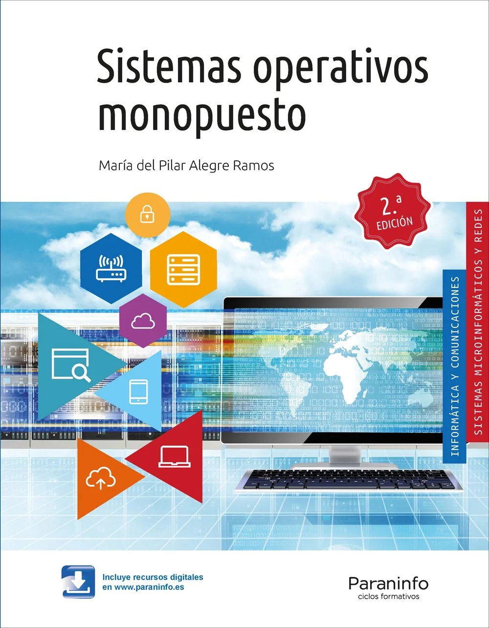 Este libro desarrolla los contenidos del m≤dulo profesional de Sistemas Operativos Monopuesto, del Ciclo Formativo de grado medio de Sistemas Micr...