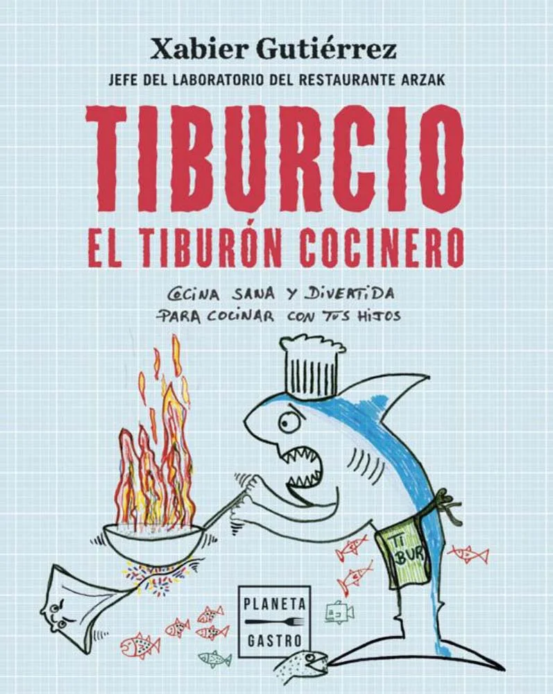 <p>Tiburcio es un tiburón cocinero. Escuala es su mujer y tiene buena relación con su marido. De hecho, cocinan a la par. Tienen dos hijos, Tigre ...