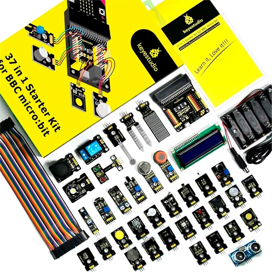 Keyestudio Starter Kit de Sensors 37 en 1 per micro:bit Keyestudio Starter Kit de Sensors 37 en 1 per micro:bit