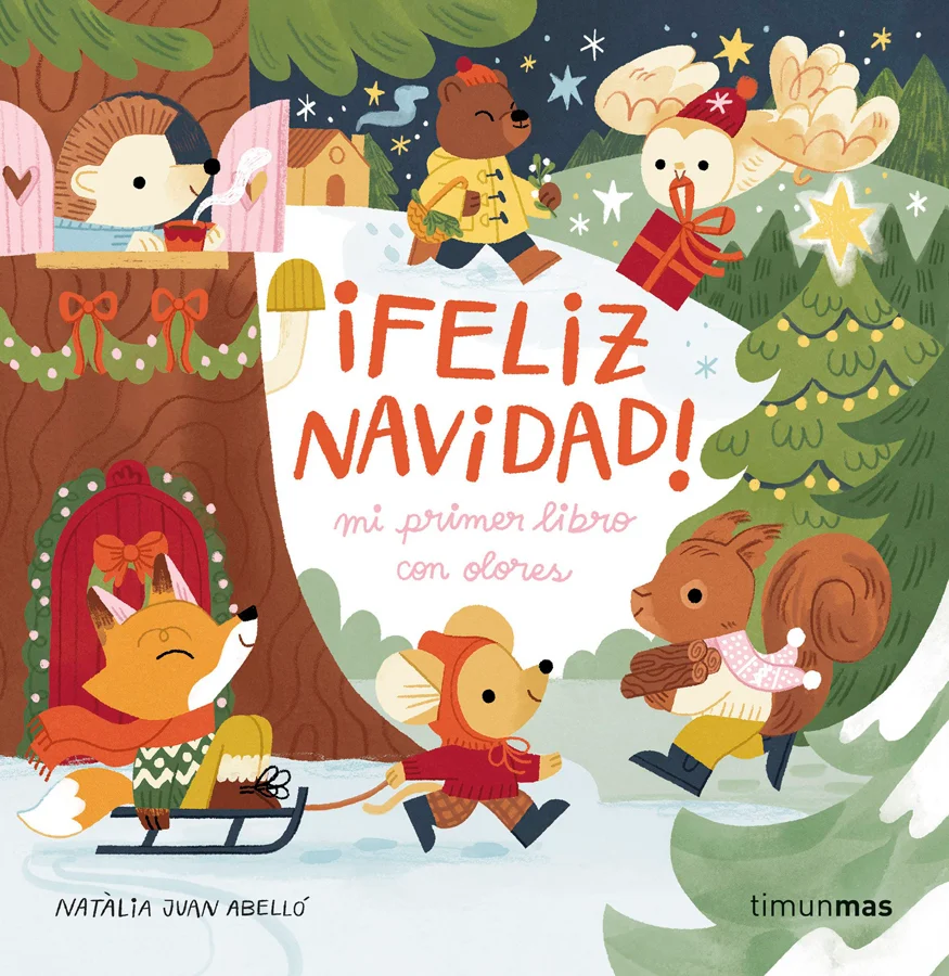 <p><strong>¡Un libro con olores para celebrar la Navidad!</strong></p><p>¡El invierno ya está aquí! ¡Adéntrate en el bosque y acompaña a los simpá...