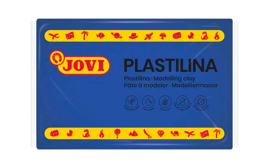 Plastilina Jovi 350g blau fosc 1u Plastilina Jovi 350g blau fosc 1u