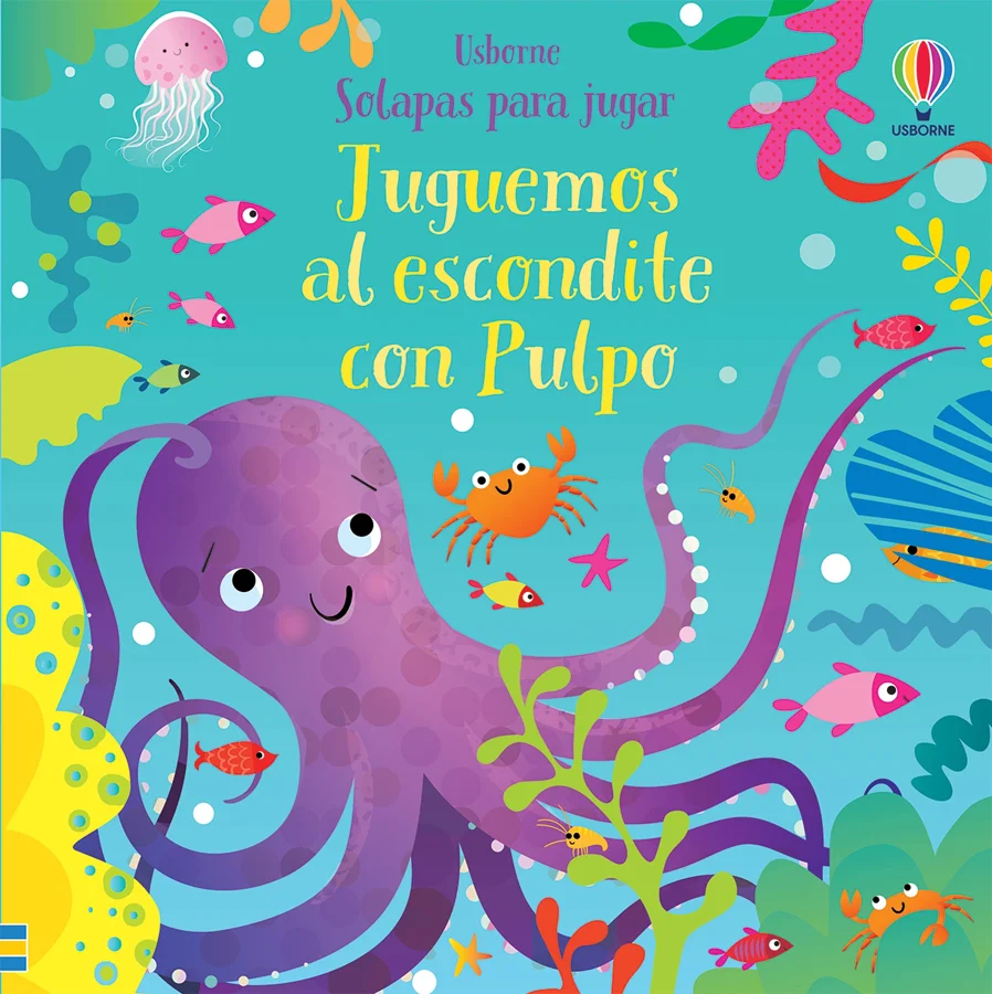 Los más pequeños podrán jugar al escondite en el fondo del mar con el pulpo, el cangrejo, la tortuga, el caballito de mar y muchos otros animales....