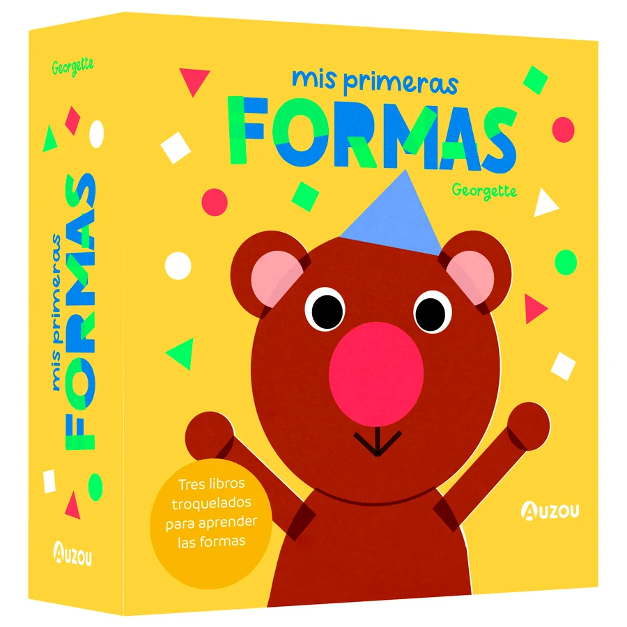 Tres libros para descubrir los cuadrados, círculos y triángulos que hay a tu alrededor.<BR><BR> Un cofre que facilitará el aprendizaje gracias a l...