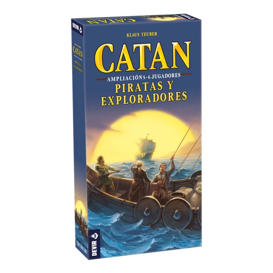 Catán expansió 5-6 jugadors pirates i exploradors, és una extensió per a l'expansió pirates i exploradors de Catan que et permetrà augmentar el no...