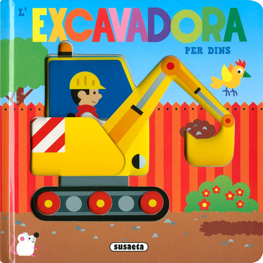 <b>T'agrada aprendre? </b><br><br>En aquest simpàtic llibre de cartró encunyat descobriràs, pàgina a pàgina, l'interior d'una excavadora i moltes ...