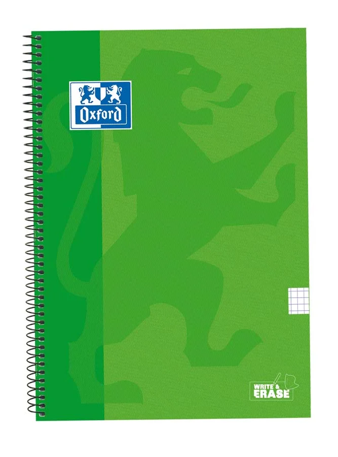 <p>Quadern d'espiral <strong>Oxford</strong> Classic Write&Erase de tapa extra dura, dissenyat per a un aprenentatge eficient i sostenible.<br><br...