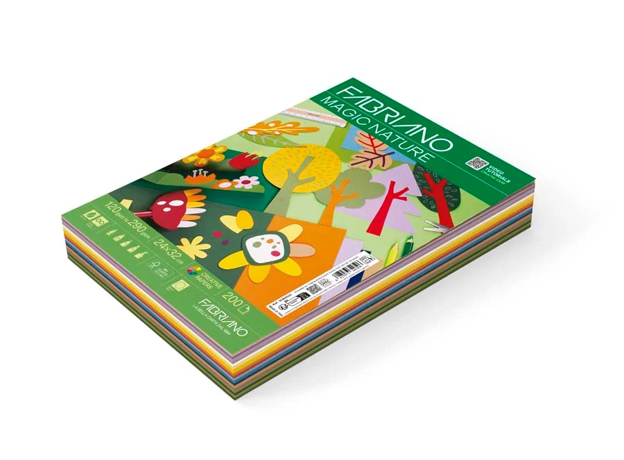 Papers creatius Magic Collection Nature 24x32cm 20 colors 200 fulls Papers creatius Magic Collection Nature 24x32cm 20 colors 200 fulls