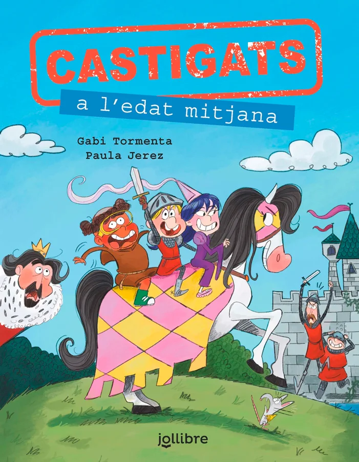 Any 2222, Escola Lunar XXIII. La Bibi, l’Hèctor i en Daniel viatgen a l’edat mitjana amb una llarga llista de coses a fer que els ha donat la prof...