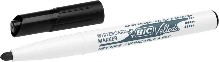 Retoladors pissarra blanca Bic Velleda 8 colors