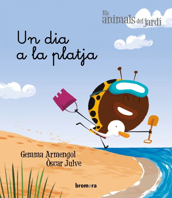 És ple estiu al jardí i fa tanta calor que les bestioles decideixen anard’excursió a la platja. Però deixen escampades totes les seves coses perla...